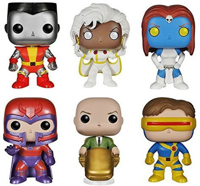 

Funko pop marvel xmen colossus cyclop sprofessor x storm mystique(Multicolor)
