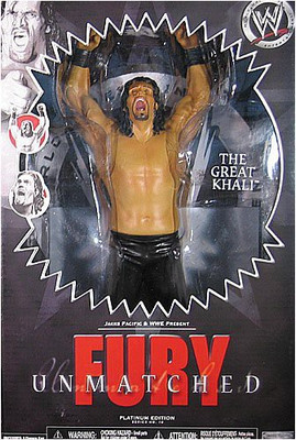 Jakks Pacific Wwe Unmatched Fury Series 10 Sthe Great Khali(Multicolor)