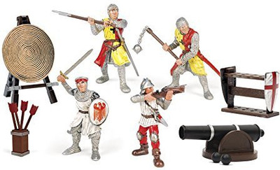 

Toy Major Knight With Accessories Playset (4Piece)(Multicolor)