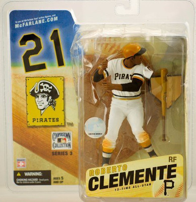 

Unknown Roberto Clemente Mcfarlane Cooperstown Baseball(Multicolor)