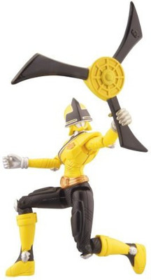 

Power Rangers Samurai Mega Ranger Earth (Yellow)4 Inch(Multicolor)