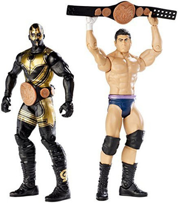 

Mattel Wwe Battle Pack Goldust & Cody Rhodes With 2 Tag Belts(Multicolor)