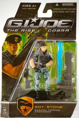 

G.I. Joe The Rise Of Cobra 3 3/4" Sgt Stone (Special Forces(Multicolor)