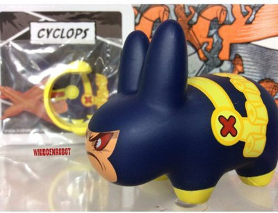 

Marvel Kidrobot Labbit Mini Series 2 Cyclops 25" Vinyl(Multicolor)