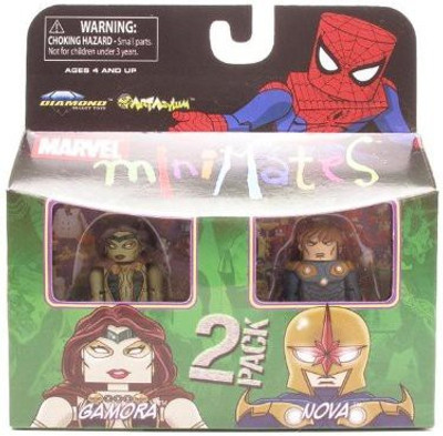 

Minimates Marvel Series 23 Mini 2Pack Gamora & Nova(Multicolor)