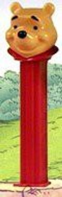 

PEZ Candy New Winnie The Pooh Dispenser And 1 Refill Canty 4 1/2" Tall(Multicolor)
