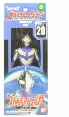 

Bandai Ultraman Tiga Japan Import Ultrahero Series 20(Multicolor)