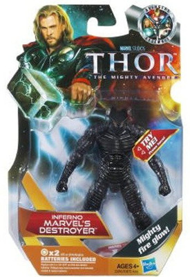 

Thor The Mighty Avenger 20 Inferno Marvel'S Destroyer 375 Inch(Black)