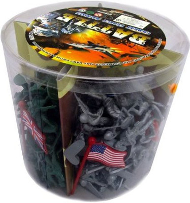 

Liberty Imports Action figures 200 Pieces Army Men Toy Soldiers (World War 2)(Multicolor)