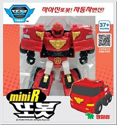 

Tobot R Mini Transformer Korean Animation Robot Character(Multicolor)