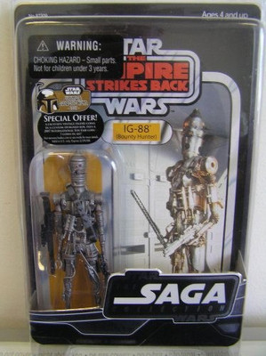 

Hasbro Star Wars 3 3/4" Vintage IG-88(Multicolor)