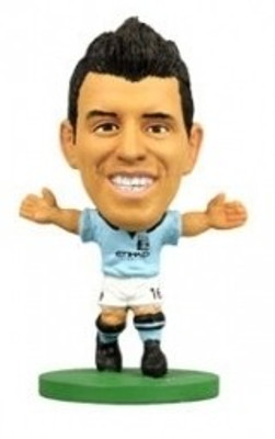 

SoccerStarz Man City Sergio Aguero - Home Kit(Multicolor)