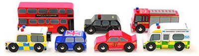 

Le Toy Van London Car Set(Multicolor)