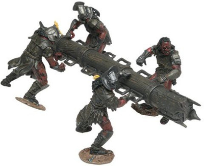 

The Lord Of The Rings Armies Urukhai Battering Ram With 4 Urukhai Soldiers(Multicolor)
