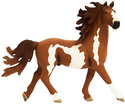 

Schleich Pinto Stallion Toy Figure(Multicolor)