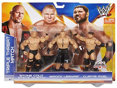 

Mattel Wwe Wrestling Exclusive 3Pack Stone Cold Steve Austinbrock(Multicolor)