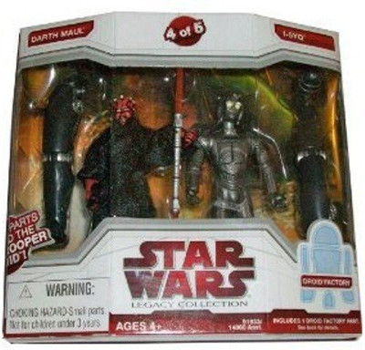 

Star Wars Legacy Collection Exclusive Build A Dark Trooper Droid(Multicolor)
