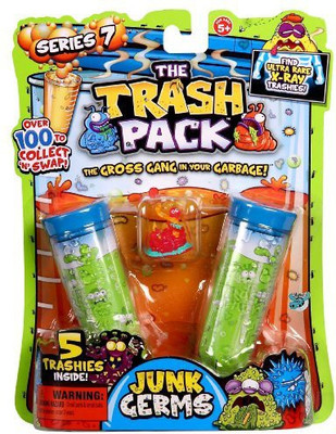 Trash Pack S7 Action Figure (5-Pack)(Multicolor)