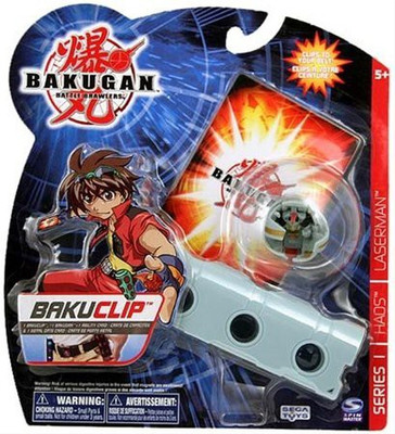 

Spin Master Bakugan Battle Brawlers Bakuclip Series 1 Haos Laserman(Multicolor)