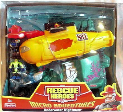 

Fisher-Price Rescue Heroes Micro Adventures Sub Set(Multicolor)