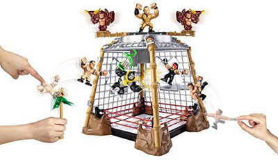 

Mattel Wwe Slam City Gorilla In A Cell Match Playset(Multicolor)
