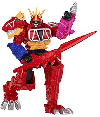 Power Rangers Dino Super Charge - 5 Dino Charge Megazord Action Figure(Multicolor)