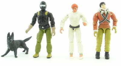 

G.I. Joe Scarlettsnake Eyes& Tracker Kwinn(Multicolor)