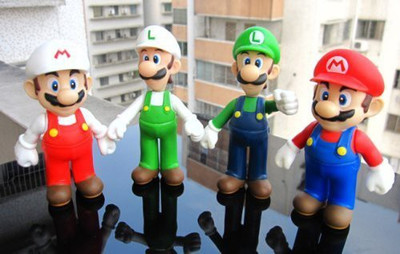 

Lujex Â® 4pcs set 5" Super Mario Bro Mario & Luigi Action Figure Toy(Multicolor)