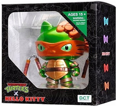 

Hello Kitty Michelangelo Teenage Mutant Ninja Turtles Tmnt Vinyl(Multicolor)