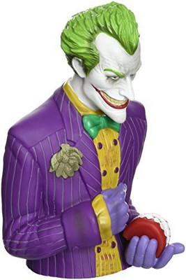 

Monogram Batman Arkham Asylum Joker Bust Bank(Multicolor)
