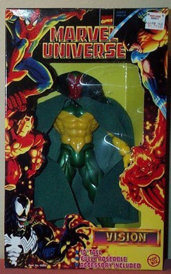 

Marvel Universe Avengers Vision 10" Fully Poseable(Multicolor)