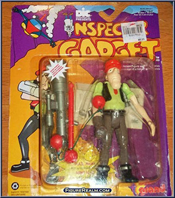 

DIC Animation City Inc Inspector Gadgetmad Agent With Springloaded Bazooka(Multicolor)
