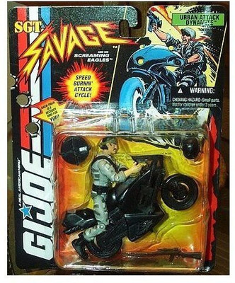 

G.I. Joe Sgt Savage Urban Attack Dynamite With Speed Burning Attack(Multicolor)