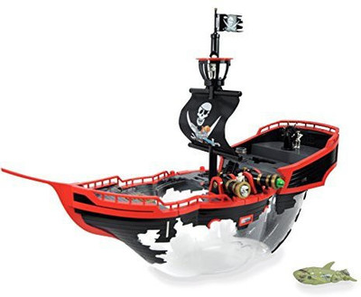 

Lil Fishy Pirate Ship Interactive Habitat(Multicolor)