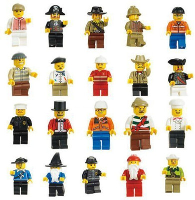 

VDpro Trading Vdprotm Lot Of 10 Assembled Minis Men People New(Multicolor)
