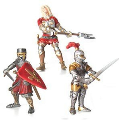 

Schleich Battling Knightsfleur De Lis Boxed Set(Multicolor)