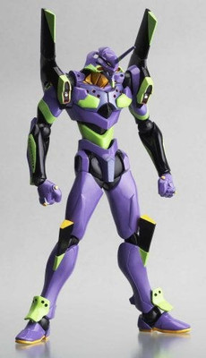 Kaiyodo Revoltech: 032 Eva-01 New Movie Edition Action Figure(Multicolor)