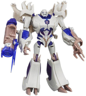 

Transformers Prime Robots In Disguise - Decepticon Megatron Figure(White, Blue)