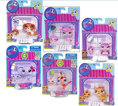 

Hasbro Littlest Pet Shopba And Mommy Orange Tiger & Ba Tiger(Multicolor)