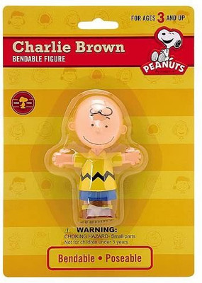 

NJ Croce Peauts/Charlie Brown 4" Bendable(Multicolor)