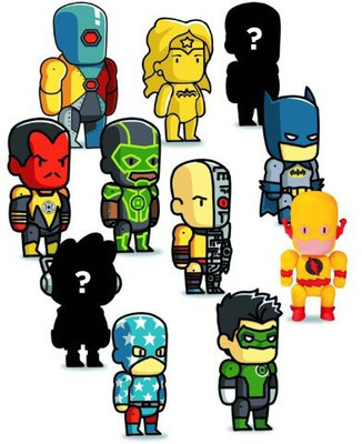 

DC Comics Scribblenauts Unmasked Series 3 Blind Box (Styles Vary) Mini(Multicolor)