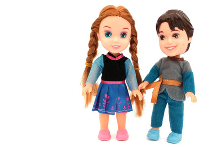 

Akki Collection frozen doll(Multicolor)