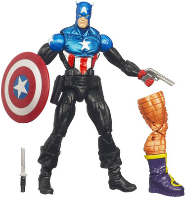 

Hasbro Marvel Universe Captain America Figure 6 Inches(Blue, Red)