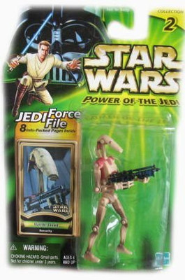 

Star Wars Power Of The Jedi Battle Droid (Security)(Multicolor)