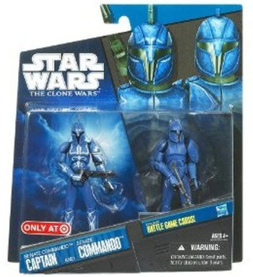 

Star Wars The Clone Wars: Senate Commando Captain and Senate Commando Figures(Multicolor)