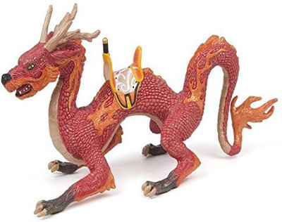 

Papo Fire Dragon With Saddle(Multicolor)