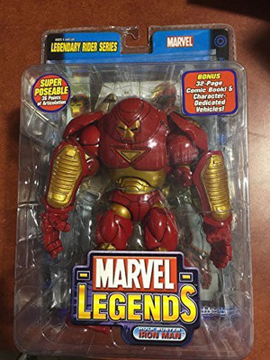 

Toybiz Marvel Legends Legendary Riders Iron Man Hulk Buster(Multicolor)