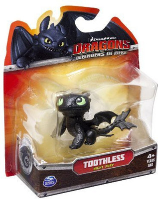 

Dreamworks Dragons Defenders Of Berk Mini Dragons Toothless Night Fury(Black)