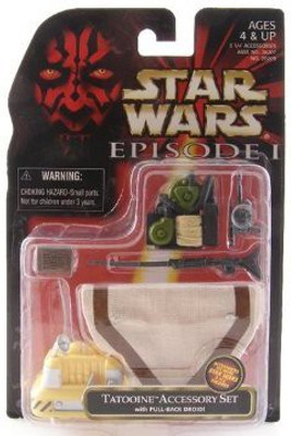 

Star Wars Episode I Tatooine Accessory Set With Pullback Droid(Multicolor)