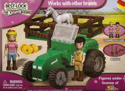 

Best Lock Kimmy Constructionhorse Corraltractor With 2And Bonus Items(Multicolor)